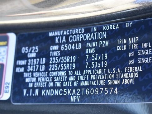 New 2026 Kia Carnival EX image 37