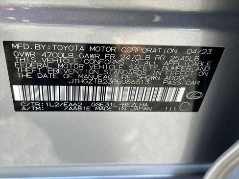 Certified 2023 Lexus IS 350 F Sport w/ Memory Package image 34