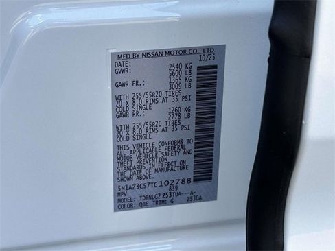 New 2026 Nissan Murano SL image 26