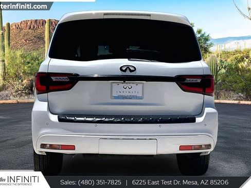 Used 2021 INFINITI QX80 Sensory w/ Cargo Package RWD image 4