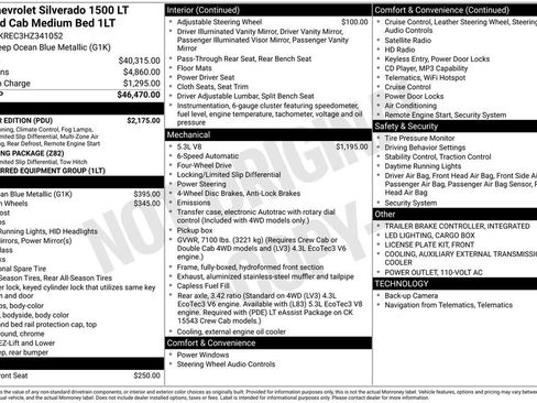 Used 2017 Chevrolet Silverado 1500 LT w/ All Star Edition AWD/4WD image 13
