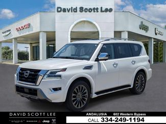 Used 2024 Nissan Armada Platinum w/ Captain's Chairs Package RWD video 1