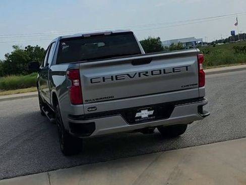 Used 2024 Chevrolet Silverado 1500 Custom w/ Turbomax Blackout Package AWD/4WD image 7