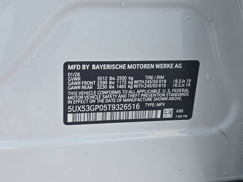 New 2026 BMW X3 xDrive30 w/ Premium Package image 10