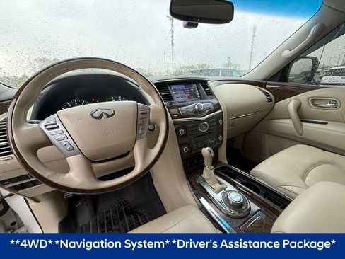 Used 2015 INFINITI QX80 4WD w/ 22" Wheel Package image 2