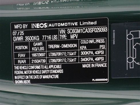 New 2025 INEOS Grenadier image 22