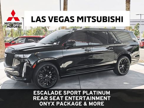 Used 2021 Cadillac Escalade ESV Sport Platinum w/ LPO, ONYX Package AWD/4WD image 1