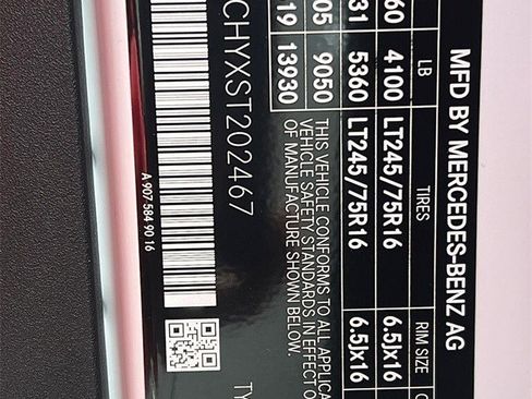 New 2025 Mercedes-Benz Sprinter 2500 image 10