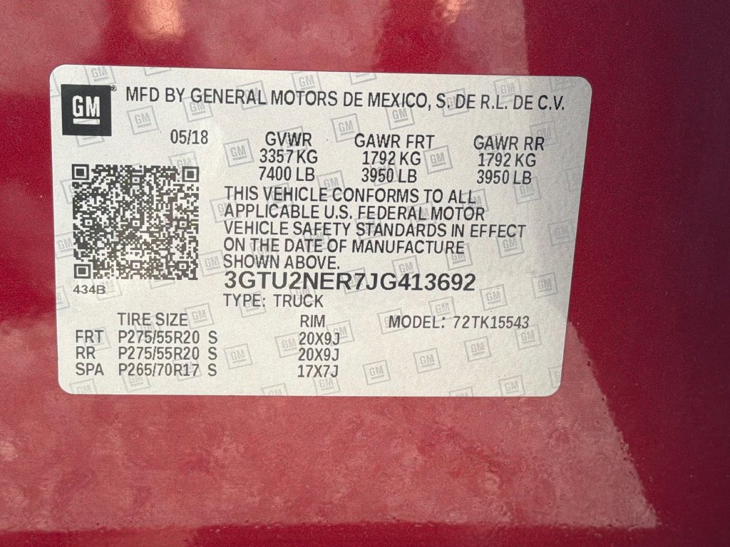 Used 2018 GMC Sierra 1500 SLT AWD/4WD image 34