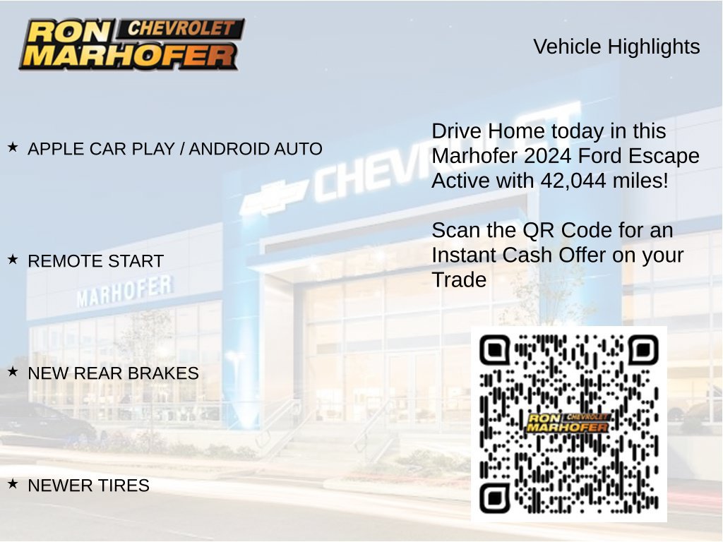 Used 2024 Ford Escape Active AWD/4WD image 14