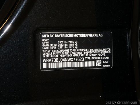 Certified 2022 BMW 540i xDrive w/ M Sport Package AWD/4WD image 40