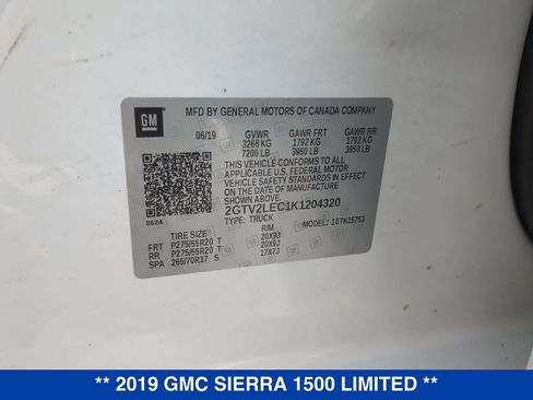 Used 2019 GMC Sierra 1500 Limited w/ Elevation Edition AWD/4WD image 24