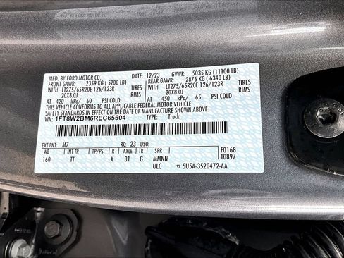 Used 2024 Ford F250 Limited AWD/4WD image 22