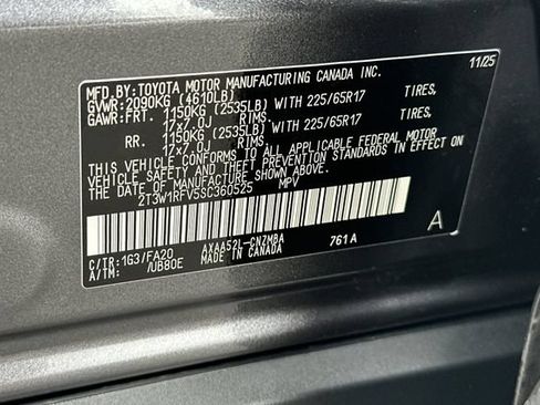 Certified 2025 Toyota RAV4 XLE w/ Convenience Package FWD image 35