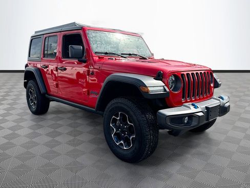 Used 2023 Jeep Wrangler Unlimited Rubicon 4xe w/ Safety Group AWD/4WD image 4