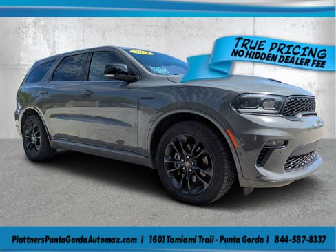 Used 2021 Dodge Durango R/T w/ Blacktop Package RWD image 1