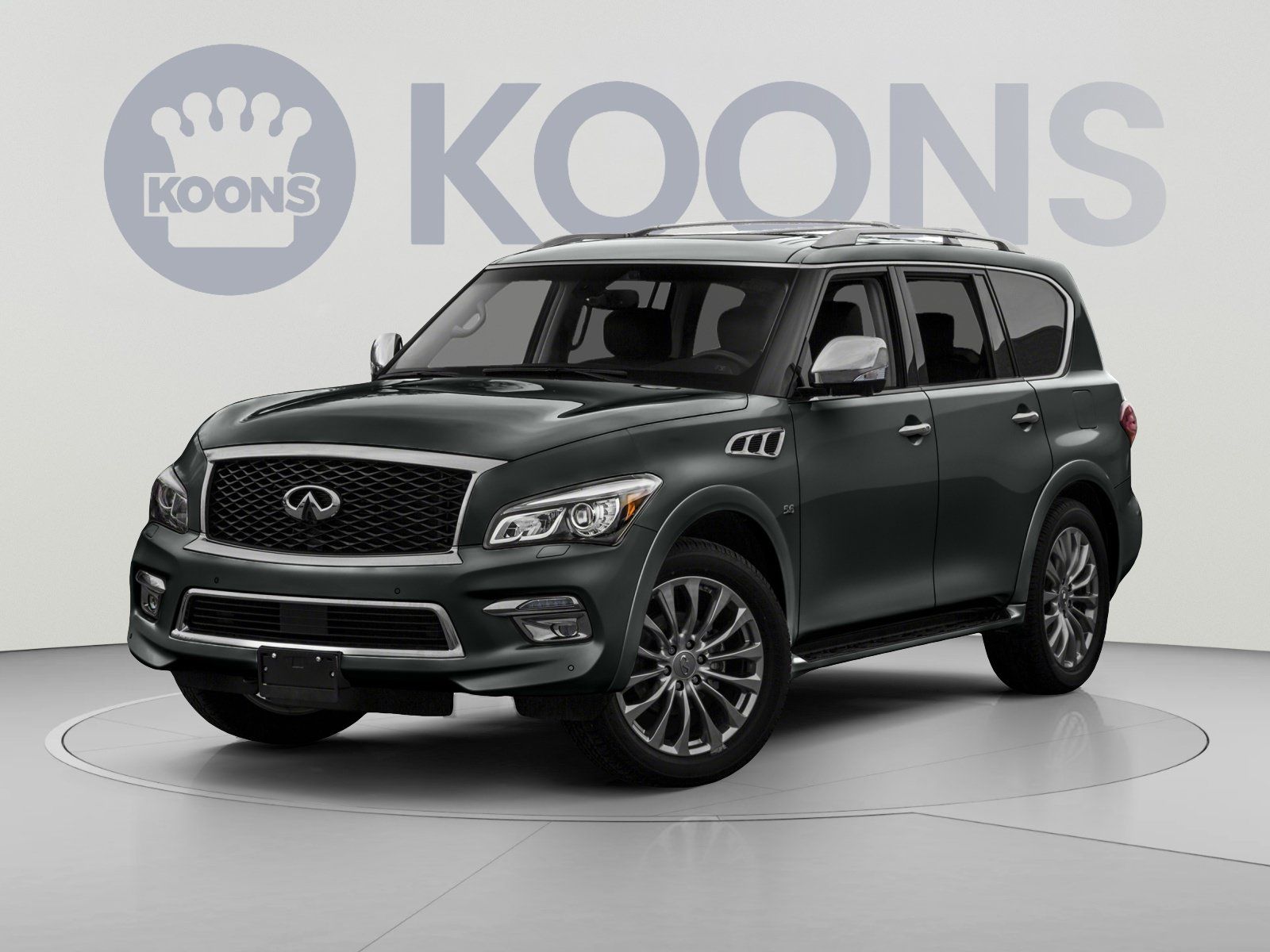 Used 2017 INFINITI QX80 4WD w/ Deluxe Technology Package image 1