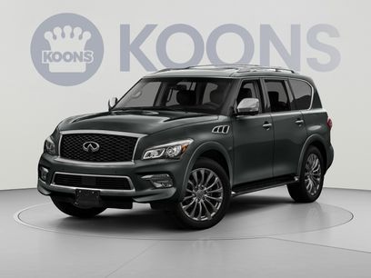Used 2017 INFINITI QX80 4WD w/ Deluxe Technology Package