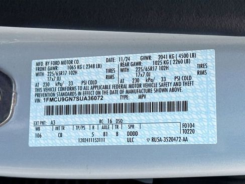 Used 2025 Ford Escape Active w/ Tech Pack #1 image 34