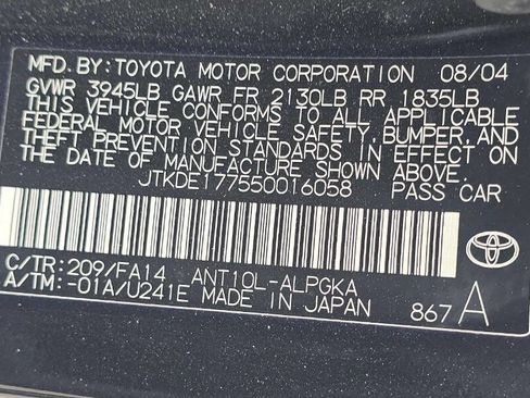 Used 2005 Scion tC FWD image 12
