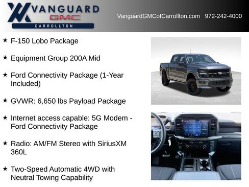 Used 2026 Ford F150 STX w/ F-150 LOBO Package AWD/4WD image 6