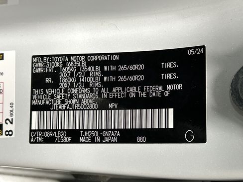 Used 2024 Toyota Land Cruiser w/ Premium Package AWD/4WD image 34
