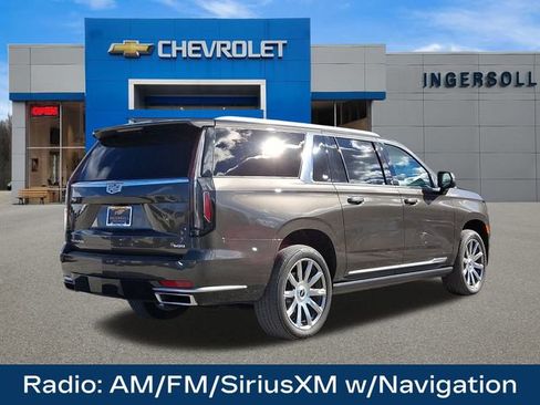 Used 2021 Cadillac Escalade ESV Premium Luxury Platinum w/ Heavy-Duty Trailer Package image 9