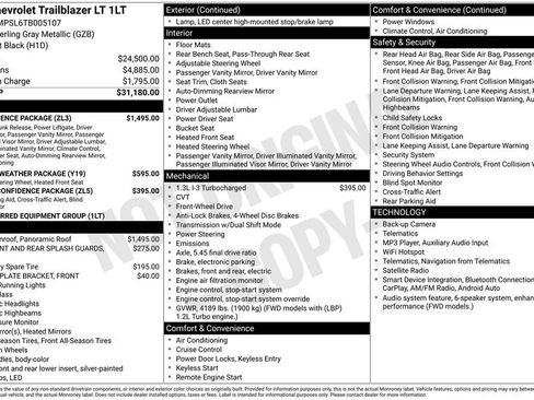 Certified 2026 Chevrolet TrailBlazer LT w/ Convenience Package FWD image 5