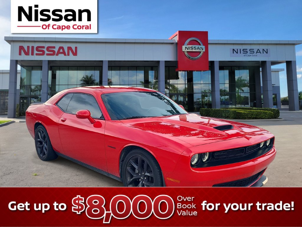 Used 2022 Dodge Challenger R/T w/ Blacktop Package RWD image 1