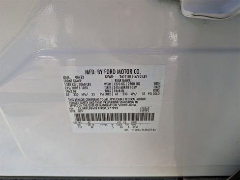 Used 2022 Lincoln Nautilus Reserve image 41