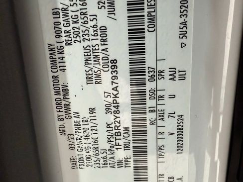 Used 2023 Ford Transit 250 Low Roof AWD w/ Exterior Upgrade Package image 29