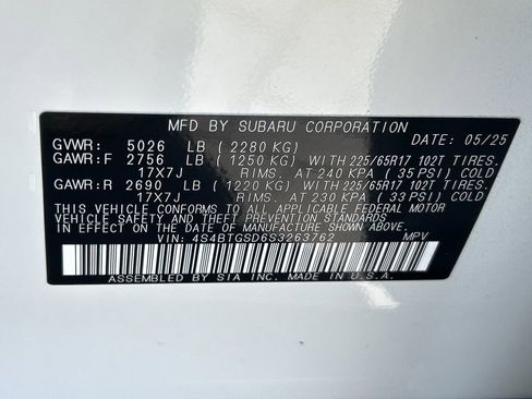 Certified 2025 Subaru Outback Wilderness image 32