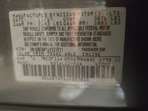 Used 2018 Nissan Sentra SL image 33