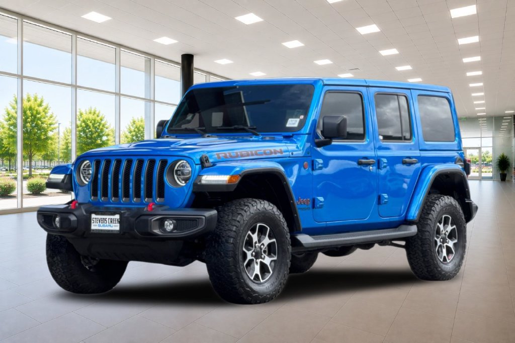 Used 2022 Jeep Wrangler Unlimited Rubicon w/ LED Lighting Group AWD/4WD image 8