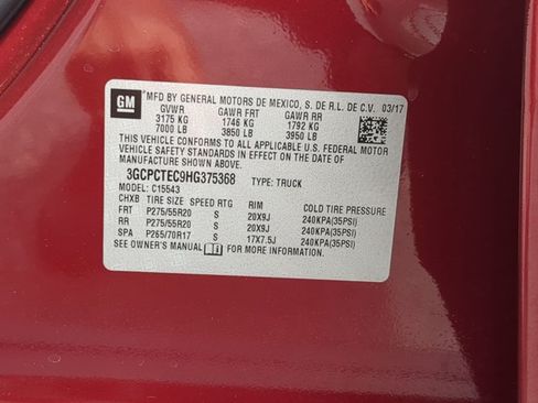 Used 2017 Chevrolet Silverado 1500 High Country RWD image 24