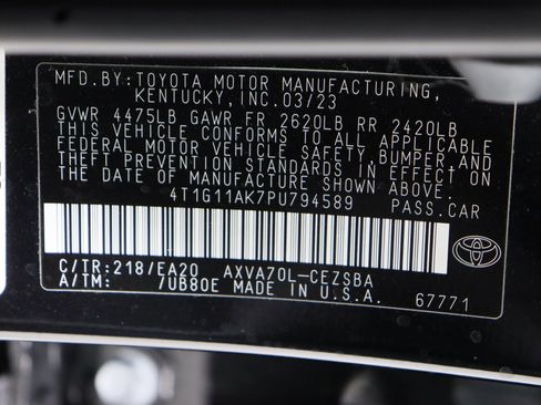 Used 2023 Toyota Camry SE image 38