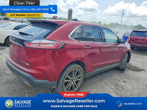 Used 2019 Ford Edge Titanium w/ Equipment Group 301A FWD image 4