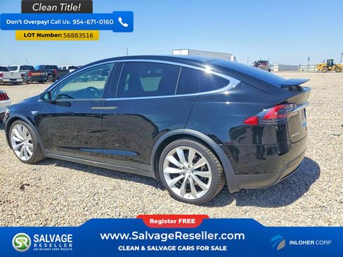Used 2016 Tesla Model X AWD/4WD image 3