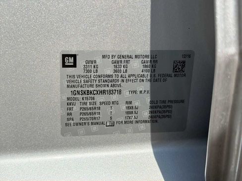 Used 2017 Chevrolet Tahoe LT AWD/4WD image 32