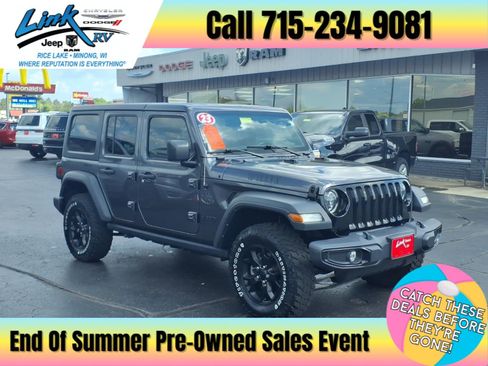 Used 2023 Jeep Wrangler Unlimited Sport AWD/4WD image 1