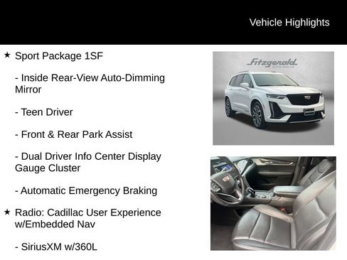 Certified 2024 Cadillac XT6 Sport w/ Technology Package AWD/4WD image 9