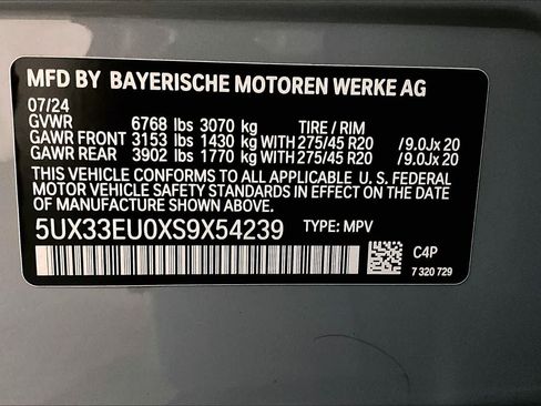 Used 2025 BMW X5 M60i w/ Climate Comfort Package AWD/4WD image 33