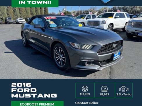 Used 2016 Ford Mustang Premium image 1