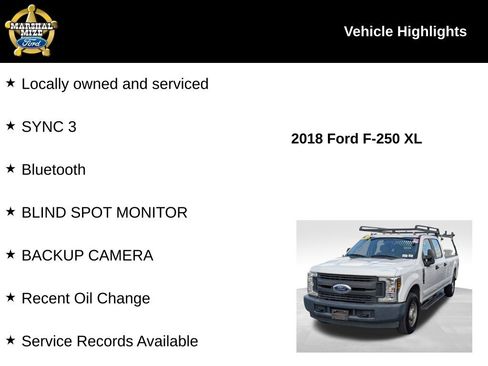 Used 2018 Ford F250 XL w/ Power Equipment Group image 2