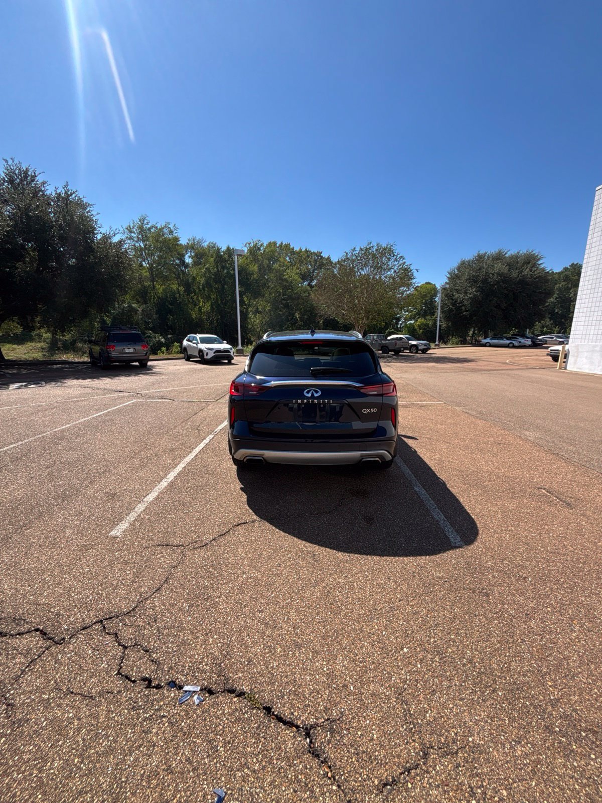 Used 2022 INFINITI QX50 Luxe w/ Cargo Package FWD image 6