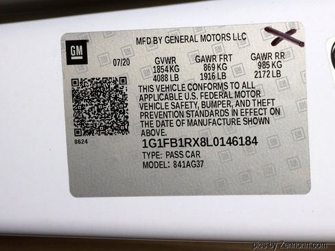 Used 2020 Chevrolet Camaro LS image 33