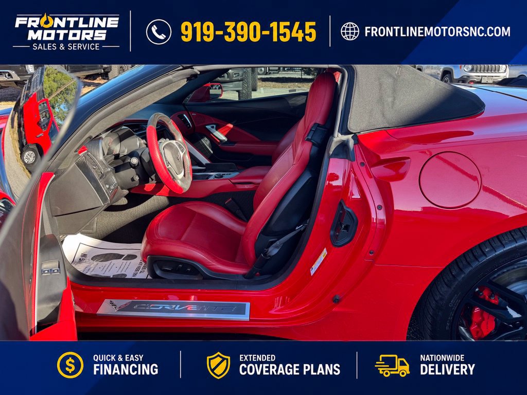 Used 2015 Chevrolet Corvette Stingray Convertible w/ 3LT Preferred Equipment Group RWD image 15