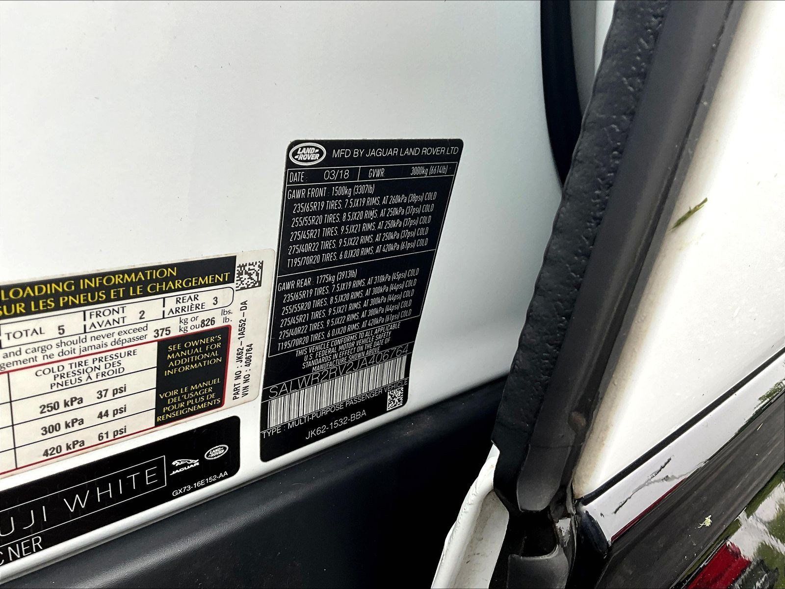 Used 2018 Land Rover Range Rover Sport HSE AWD/4WD image 19