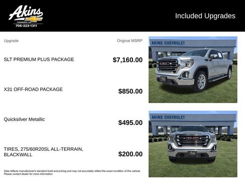 Certified 2020 GMC Sierra 1500 SLT w/ SLT Premium Plus Package image 5