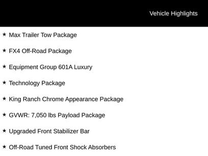 Used 2019 Ford F150 King Ranch w/ Equipment Group 601A Luxury